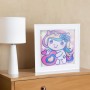 DIAMANTINY KAWAII UNICORNO QUADRETTO NICE 90035