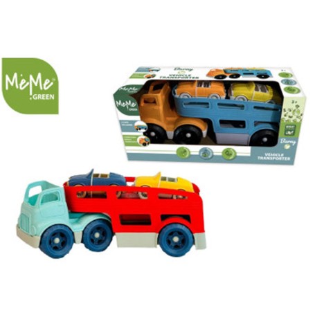 CAMION CON RIMORCHIO BISARCA CHARLIE CON 2 AUTO GREEN MEME IEM52112