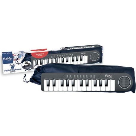 TASTIERA DIGITALE LUCKY SCHOOL MUSIC 25 TASTI CON CUSTODIA MEME MUSIC NXT10025