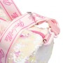 BORSONE SPORT BAG BIANCO ROSA CON TRACOLLA GIRABRILLA NICE 19102