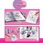 ZAINO DISNEY MINNIE CON ACCESSORI COLORING AND DRAWING SCHOOL LISCIANI 92932