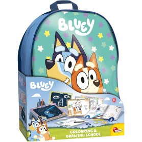 ZAINO BLUEY SCUOLA COLOURING AND DRAWING SCHOOL LISCIANI 104604