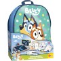 ZAINO BLUEY SCUOLA COLOURING AND DRAWING SCHOOL LISCIANI 104604