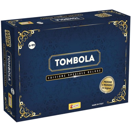 TOMBOLA CLASSICA IN LEGNO EDIZIONE SPECIALE DELUXE LISCIANI 107933