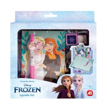 SET AGENDA FROZEN 2 CON PENNA E LUCCHETTO AS COMPANY 1027- 64235