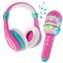 MICROFONO BARBIE CON CUFFIE BLUETOOTH SOUND YOUR STYLE LISCIANI 104468