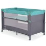LETTINO DA CAMPEGGIO TURCHESE FIANCOLETTO CON DOPPIA ALTEZZA FOLDING NEXT LEVEL MONI TRADE 4951