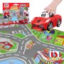 TAPPETONE FERRARI JUNIOR CITY PLAYMANT CON VEICOLO BBURAGO 919845