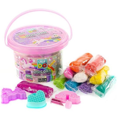 SECCHIELLO MAGICO UNICORNO CREADÒ CON ACCESSORI NICE 89006