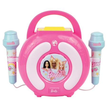 BARBIE KARAOKE SOUND BOX CON 2 MICROFONI BRB202346