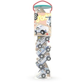 SET PISTA COSTRUZIONI IN LEGNO SQUADRA DELLA POLIZIA J'ADORE J849092