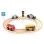 SET PISTA COSTRUZIONI IN LEGNO METROPOLIS CITY J'ADORE J849092