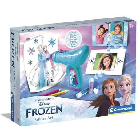 SET DA DISEGNO FROZEN 2 GLITTER ART CLEMENTONI 18718