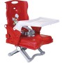 SEGGIOLINO DA SEDIA CHEF ROSSO CON VASSOIO PLEBANI 070