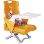 SEGGIOLINO DA SEDIA CHEF ARANCIO CON VASSOIO PLEBANI 070