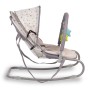 SDRAIETTA A DONDOLO BOUNCHER LULU GRIGIA CON ARCO GIOCHI MONI TRADE 24870