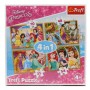 PUZZLE 4 IN 1 DISNEY PRINCIPESSE TREFL GLOBO 07323