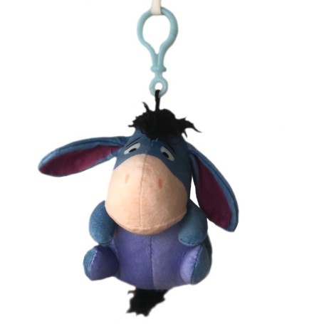 PORTACHIAVI PELUCHE DISNEY WINNIE THE POOH 11 CM HI-HO PTS 8001