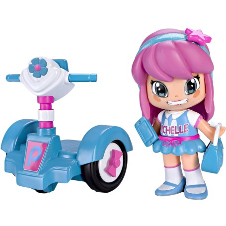 PERSONAGGIO PINY CON DAREWAY E ACCESSORI MICHELLE PINYPON FAMOSA PNP01100