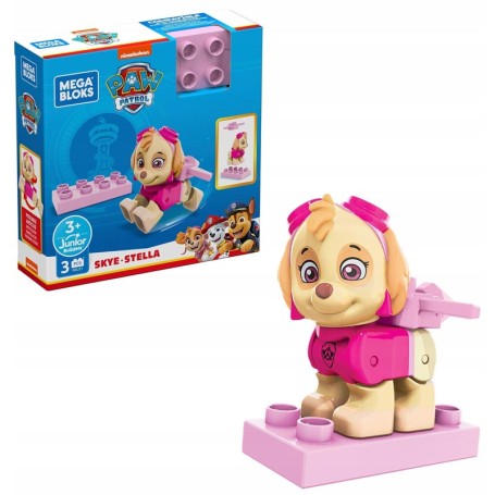 PERSONAGGIO PAW PATROL COSTRUZIONI SKYE MEGA BLOKS GYH89 HDJ31