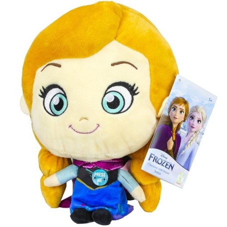 PELUCHE DISNEY FROZEN 30 CM ANNA CON SUONI DISNEY PTS 9350-1