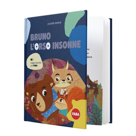 LIBRO SONORO BRUNO L'ORSO INSONNE FABA BKI10002