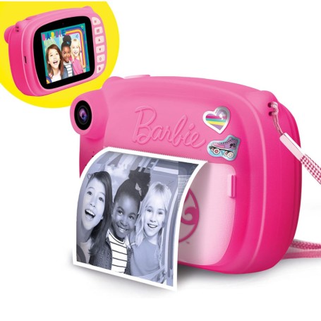 FOTOCAMERA BARBIE ISTANTANEA CON ACCESSORI LISCIANI 97050