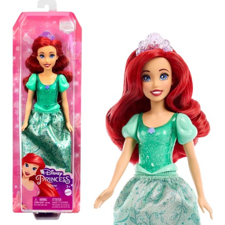 BAMBOLA PRINCIPESSE DISNEY 30 CM ARIEL MATTEL HLW02 HLW10